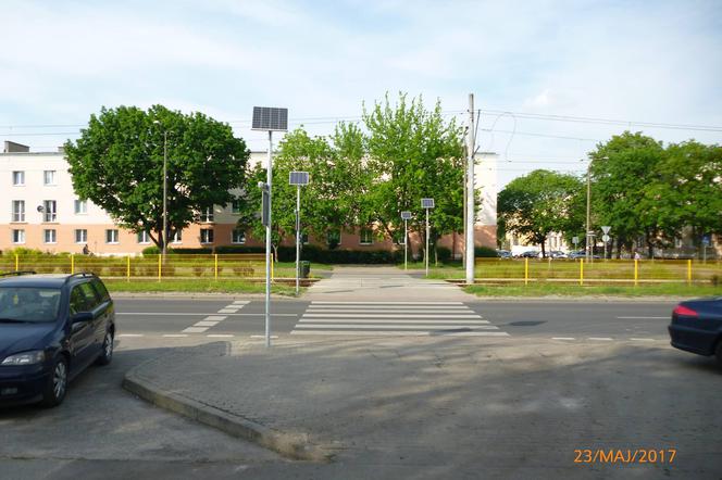 Pewne przejście dla pieszych na Kapuściskach