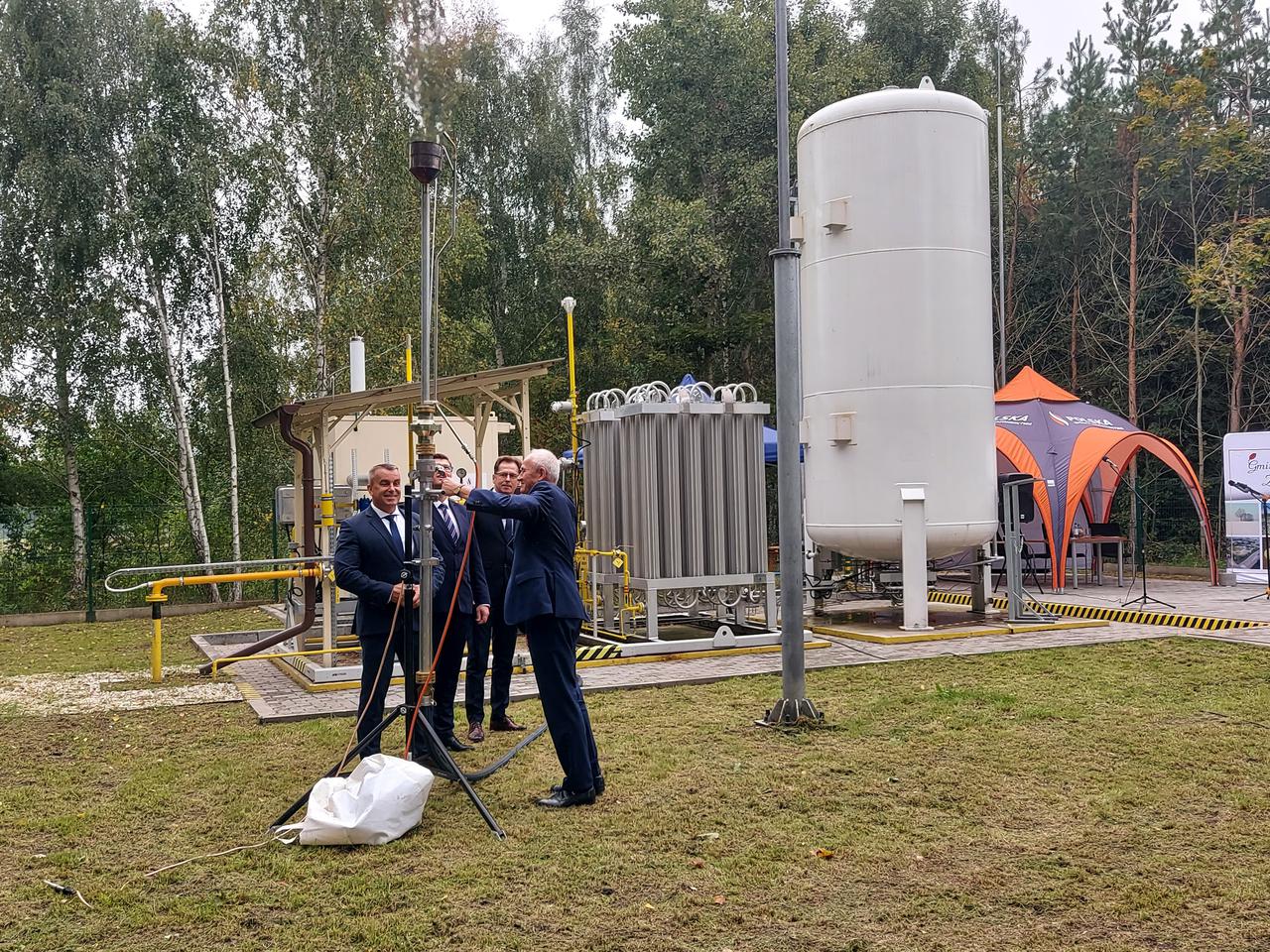 Gaz w gminie Zbuczyn 