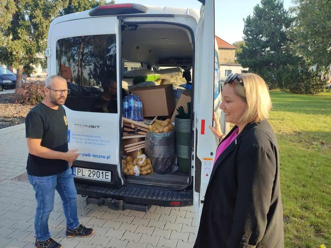 Z Leszna wyjechał konwój darów dla powodzian 