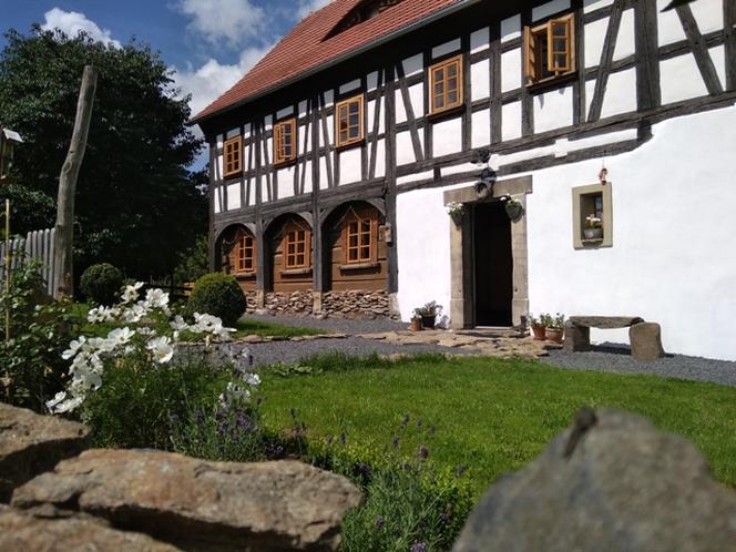 Dom przysłupowy w Grabiszycach Średnich na Dolnym Śląsku