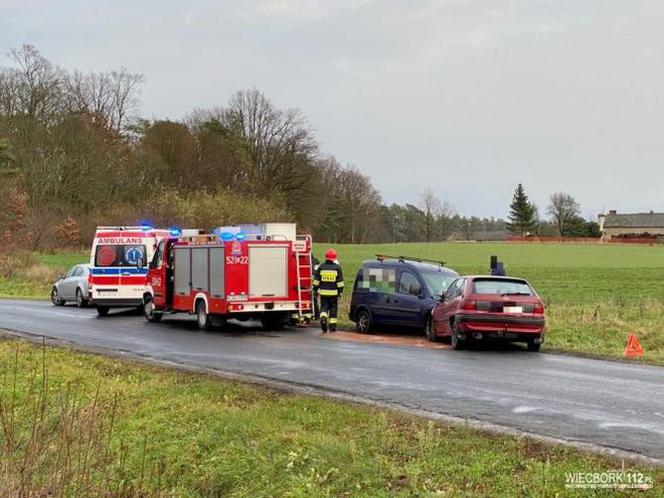 Wypadek na trasie trasie Sikorz - Trzciany! Jedna osoba w szpitalu! [ZDJĘCIA] 