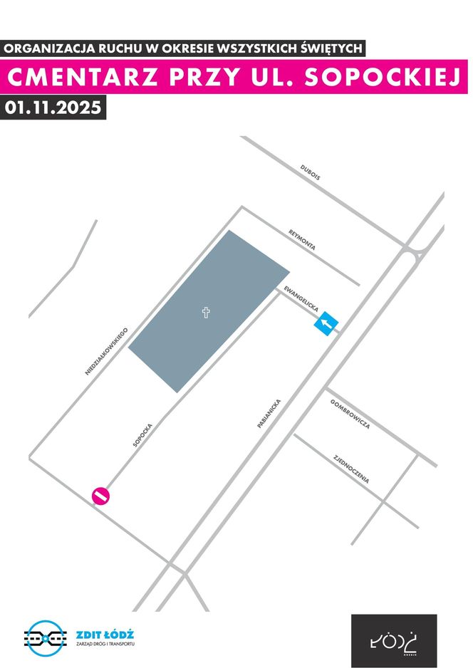 Jak dojechać na łódzkie cmentarze. Wszystkich Świętych 2025