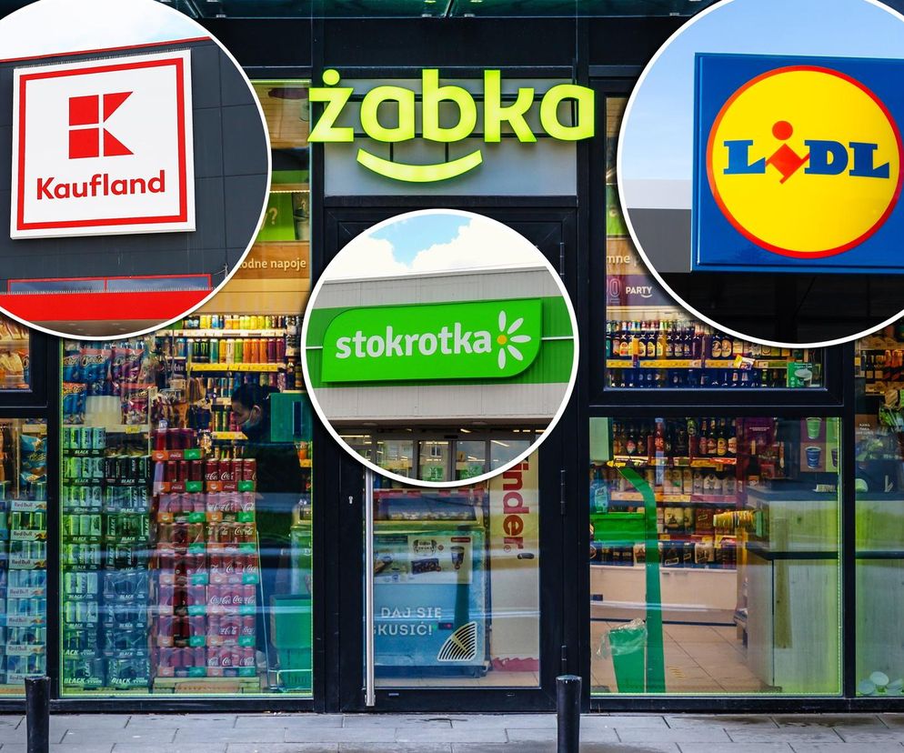 Lidl, Kaufland, Stokrotka, Żabka