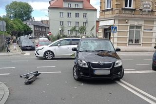 Potrącenie kierującego hulajnogą w Tarnowskich Górach