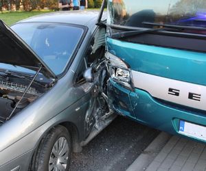 Karambol w Małopolsce. Osobówką kierował 19-latek