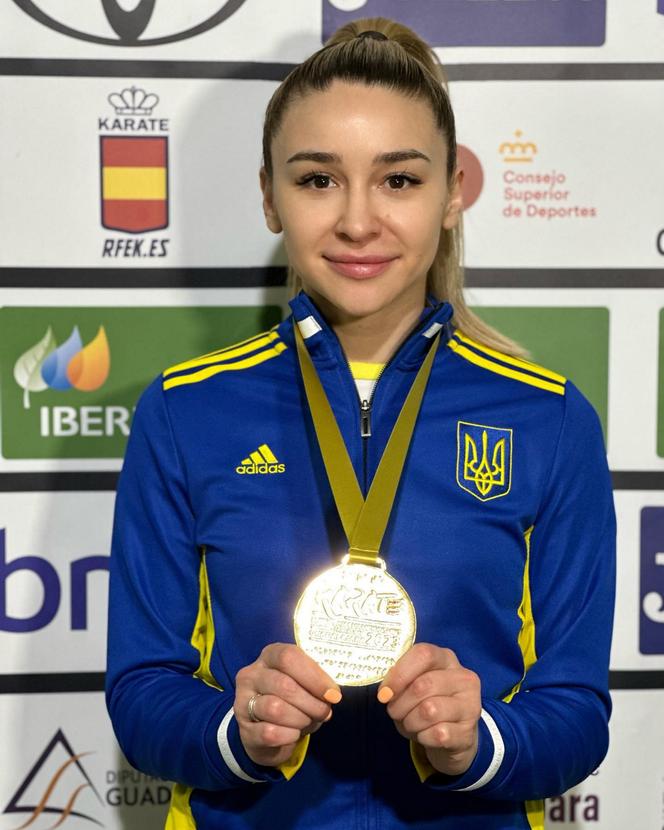 Anzhelika Terliuga, piękna ukraińska mistrzyni karate