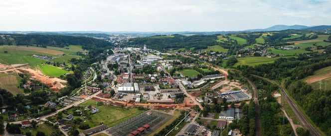 Autostrada D11 w Czechach - zdjęcia z budowy - sierpień 2025