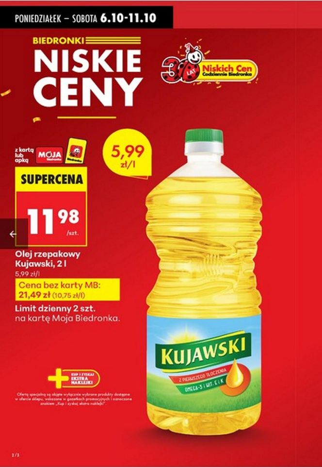 Gigantyczne obniżki w Biedronce