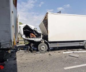 Krzeczów. Wypadek śmiertelny na autostradzie A4. Zablokowany pas w kierunku Krakowa