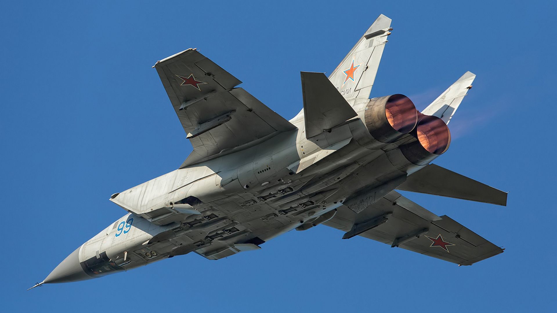 Rosyjski myśliwiec MiG-31BM