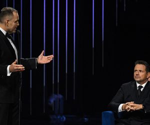 Rafał Trzaskowski i Radosław Sikorski na uroczystej gali po Konkursie Chopinowskim