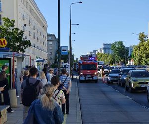 Pożar w metrze w Warszawie 1.07.2025 r.