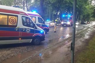 Dramat! Uderzył piorun, jest dwóch poszkodowanych