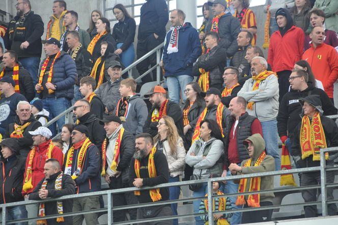 Korona Kielce - Lech Poznań. Zdjęcia kibiców na Exbud Arenie