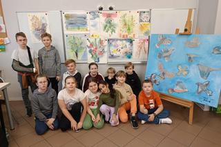 Uczniowie SSP STO w Siedlcach „Malowali sercem” na rzecz WOŚP!