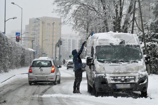 Śnieżny Szczecin 