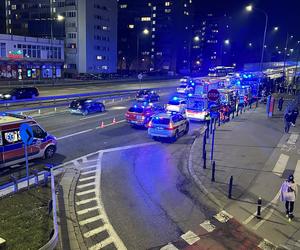 Autobusy zderzyły się w Warszawie. 10 osób rannych