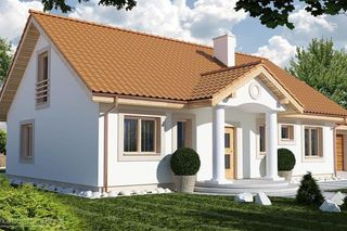 Projekt 100-m parterowego domu