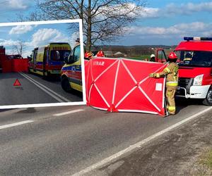 Starkowa Huta. 20-latka nie żyje. Motorower zderzył się z volkswagenem