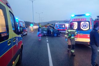 Wypadek przy ulicy Krakowskiej