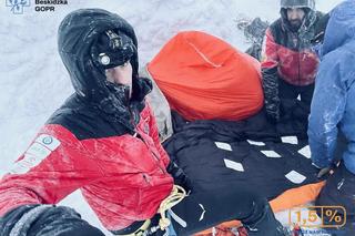 Morsował i zabłądził. Ratownicy znaleźli go leżącego w śniegu 