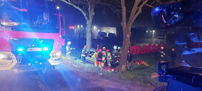 19-letni pasażer nie żyje, kierowca w krytycznym stanie