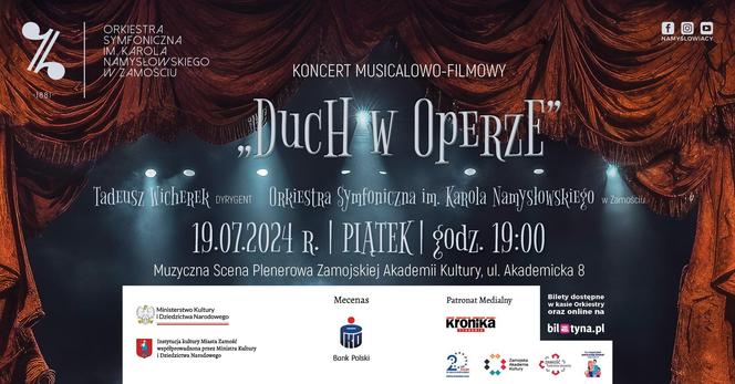 Duch  w operze plakat Namysłowiacy