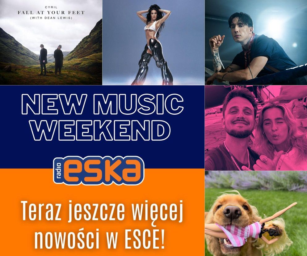 Dawid Kwiatkowski, Cyril, Jonatan & Bletka, Katy Perry i inni w New Music Weekend w Radiu ESKA!