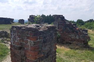Ruiny średniowiecznego zamku w Tarnowie, na którym w 1528 roku rezydował król Węgier Jan Zápolya 