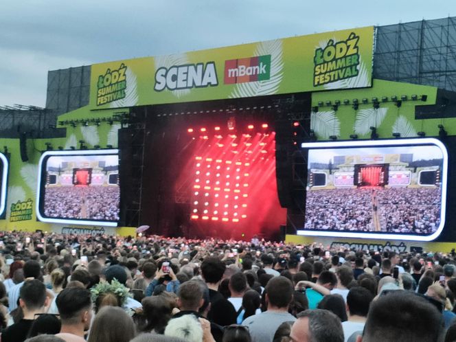 Łódź Summer Festival 2025. Tak wyglądał drugi dzień imprezy. Niezwykły gość zaskoczył publiczność