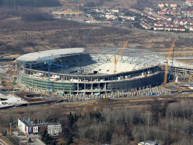 Tak powstawał stadion Tarczyński Arena we Wrocławiu