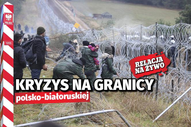 Kryzys na granicy. Co się dzieje na granicy polsko-białoruskiej 14 listopada? [RELACJA NA ŻYWO]