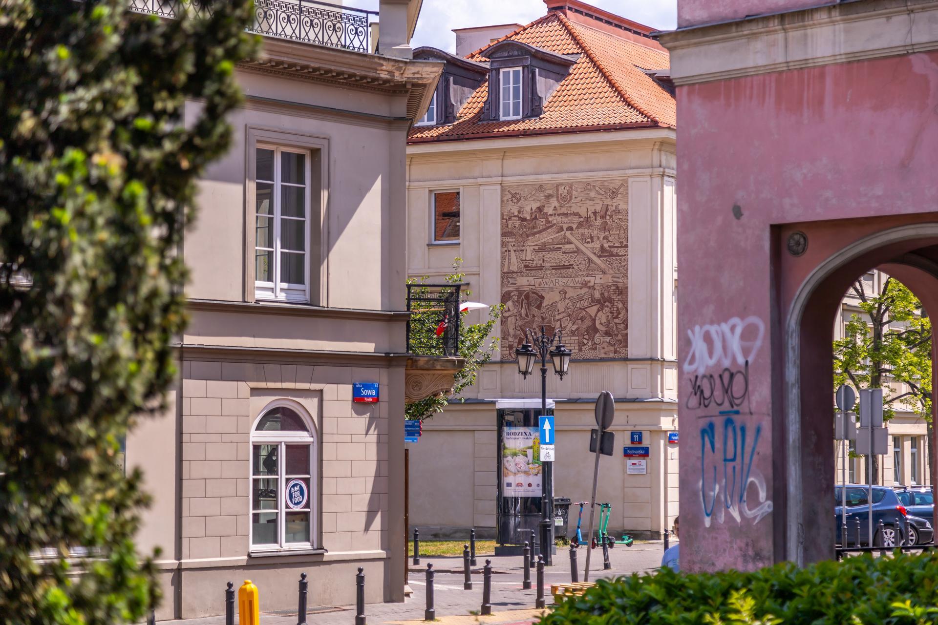 Mariensztat w Warszawie - zdjęcia. Niewykorzystany potencjał w centrum miasta