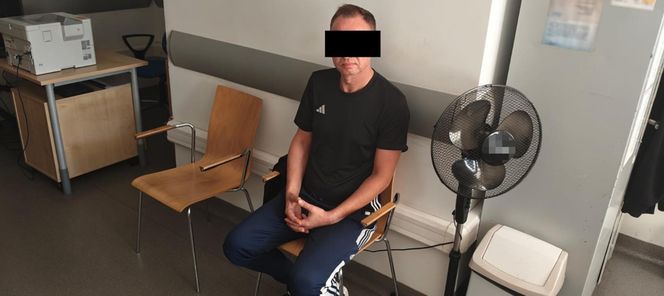 Jeden z zatrzymanych mężczyzn