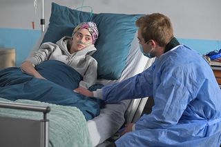 Pierwsza miłość, odcinek 4071: Angelika (Patrycja Franczak), Biały (Igor Paszczyk)