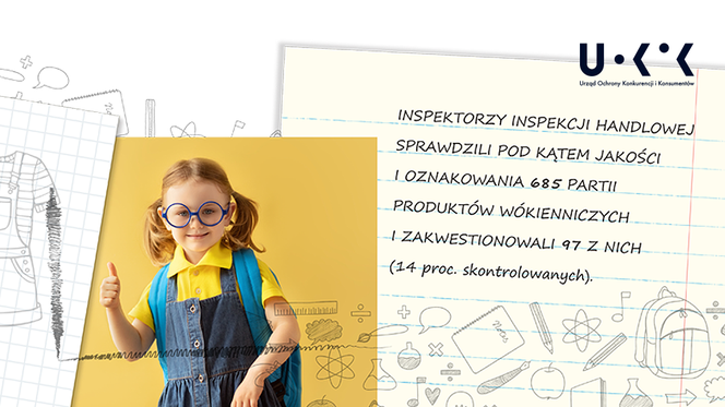 Wyprawka szkolna - kontrola Inspekcji Handlowej