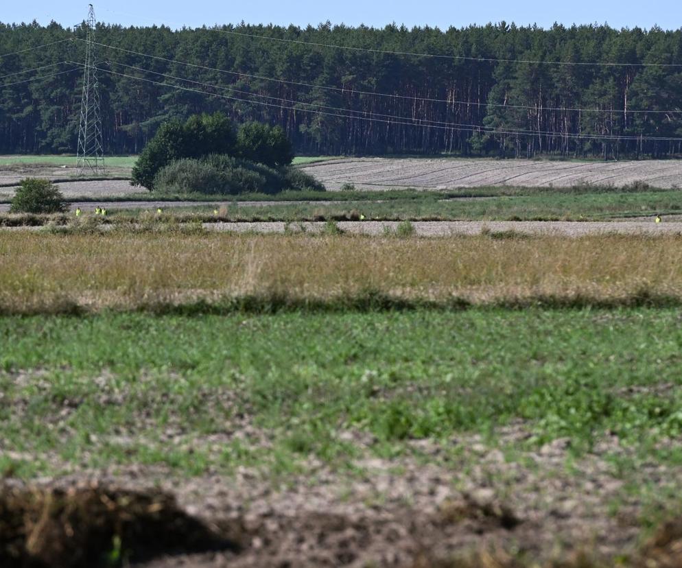 Poszukiwania rosyjskiego obiektu powietrznego w gminie Tyszowce