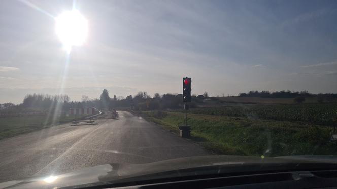 Droga Przeworsk -Kańczuga 9 km kierowcy pokonują w pół godziny [GALERIA]