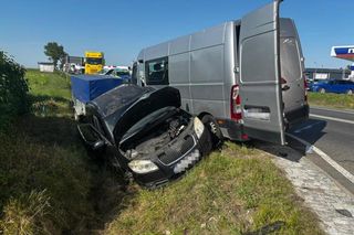Karambol koło Płońska na Mazowszu. Sześć osób rannych 