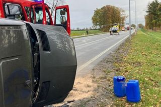 Wypadek w Baldowie. Nie żyje jedna osoba