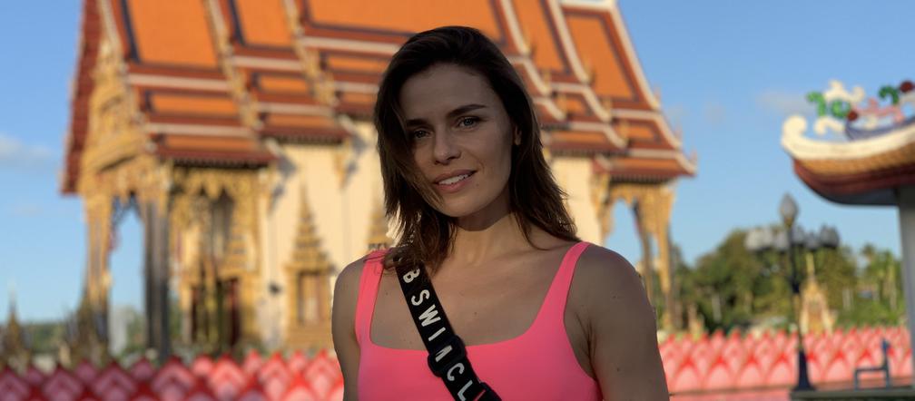 Natasza Urbańska pręży się w Tajlandii 