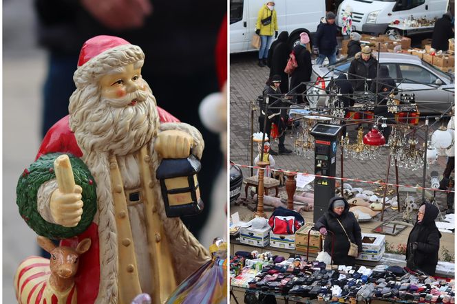 Bombki, samochody i św. Mikołaje. Takie cuda można było kupić na Lubelskiej Giełdzie Staroci