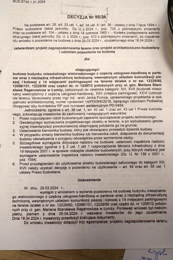 Rolnik z Łomży walczy o dom i gospodarstwo