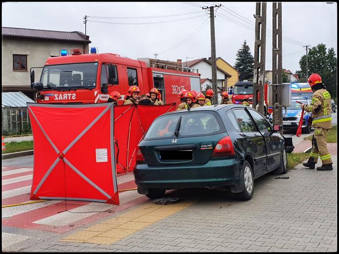 Wypadek na ul. Łukowskiej