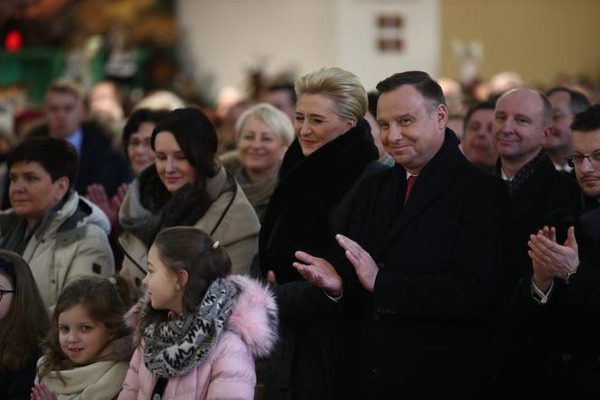 Andrzej Duda. Orszak Trzech Króli w Wadowicach.