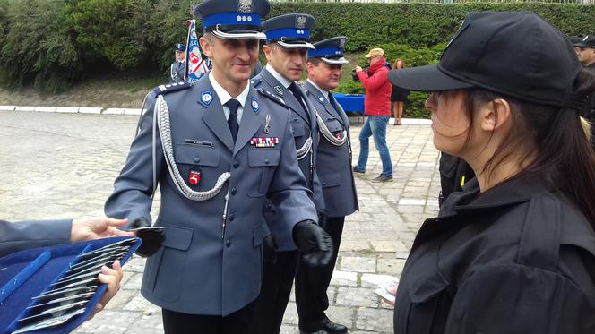 Ślubowanie nowych policjantów z Lubelszczyzny