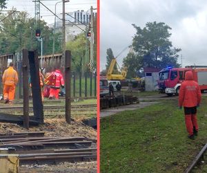 Tragedia we Wrocławiu. Pracownik kolei potrącony przez pociąg