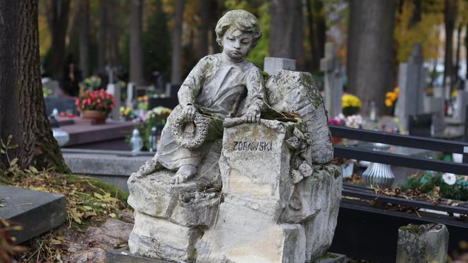 Cmentarz przy ul. Lipowej jest najstarszy w Lublinie. Jest tu wiele niesamowitych posągów!