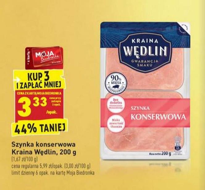 Biedronka - banany za DARMO. Wielkie promocje od 18.01.