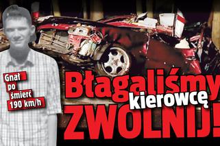 Wypadek w Gliwicach. Błagaliśmy kierowcę: ZWOLNIJ! [NOWE INFORMACJE] Zmarła Ania, czwarta ofiara tragedii